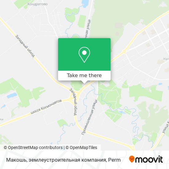 Макошь, землеустроительная компания map
