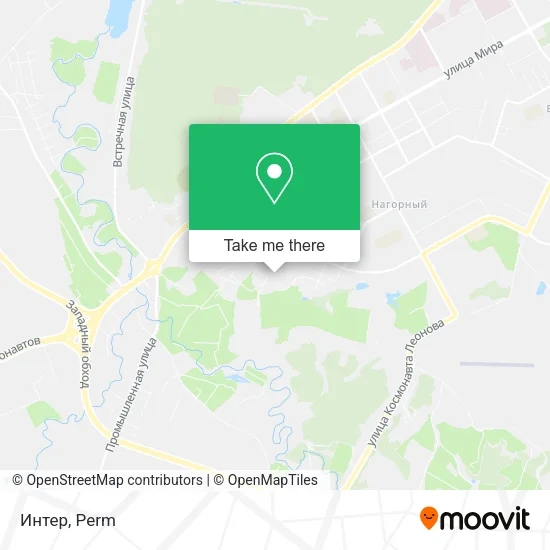 Интер map