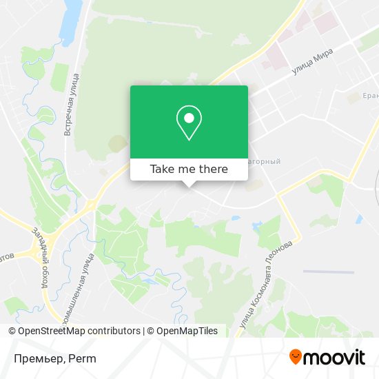 Премьер map