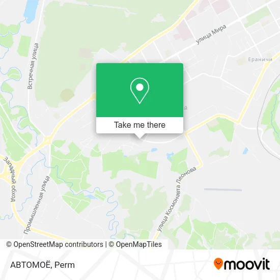 АВТОМОЁ map