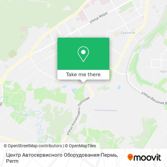 Центр Автосервисного Оборудования-Пермь map