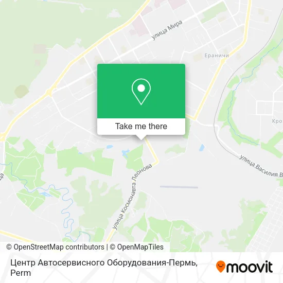 Центр Автосервисного Оборудования-Пермь map