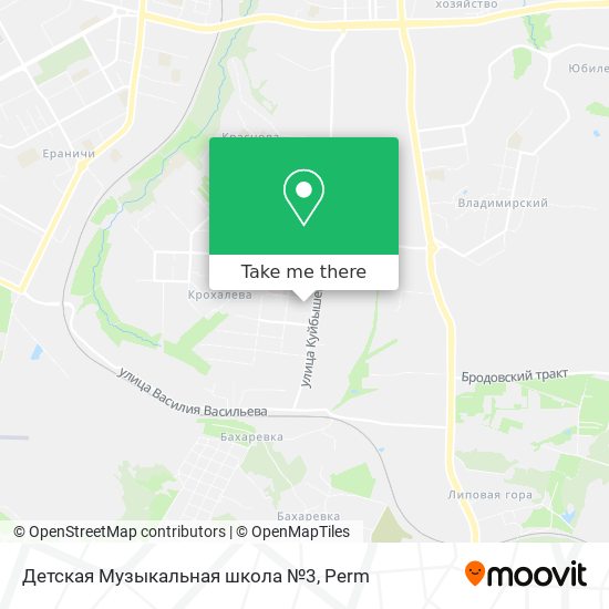 Детская Музыкальная школа №3 map