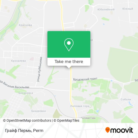Грайф Пермь map