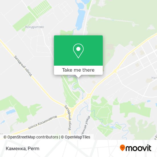 Каменка map