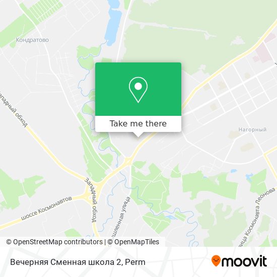 Вечерняя Сменная школа 2 map