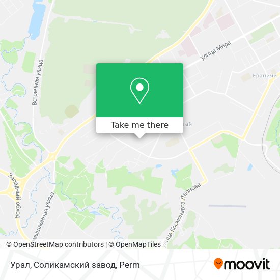 Урал, Соликамский завод map
