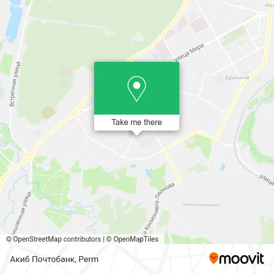Акиб Почтобанк map