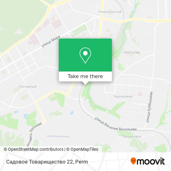 Садовое Товарищество 22 map