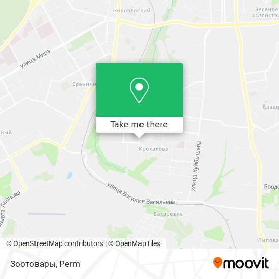 Зоотовары map