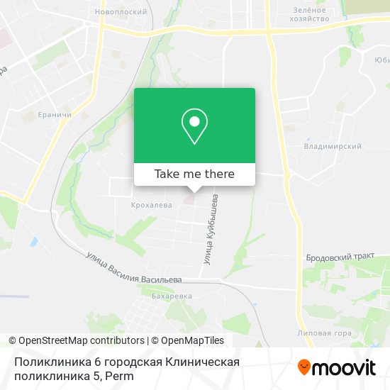 Поликлиника 6 городская Клиническая поликлиника 5 map