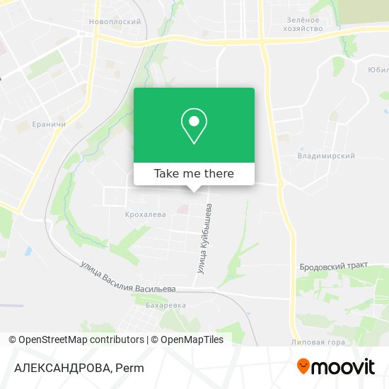 АЛЕКСАНДРОВА map