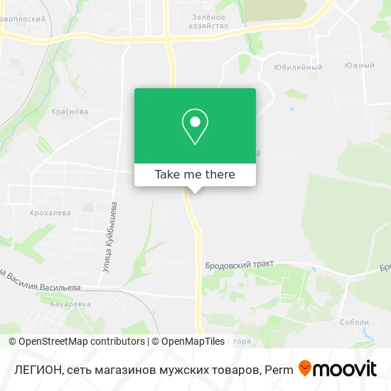 ЛЕГИОН, сеть магазинов мужских товаров map