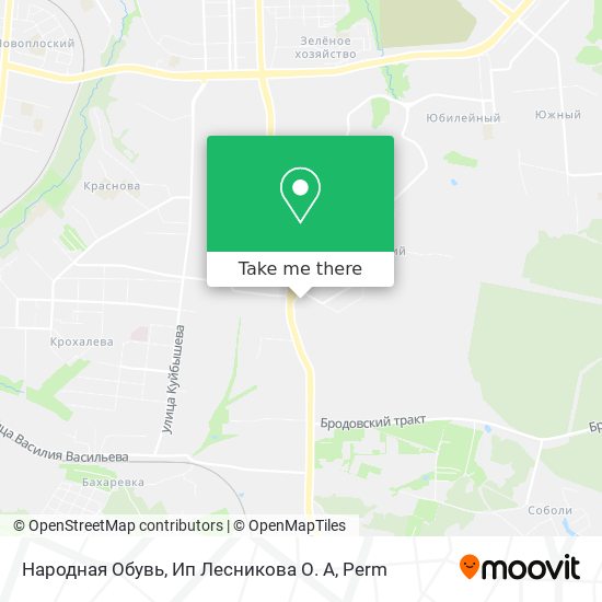 Народная Обувь, Ип Лесникова О. А map