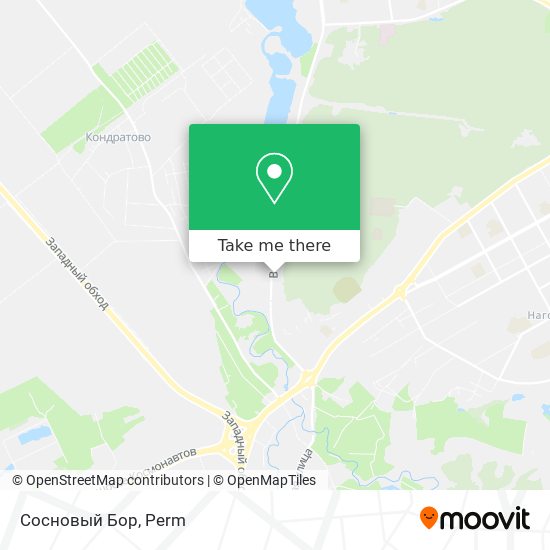 Сосновый Бор map
