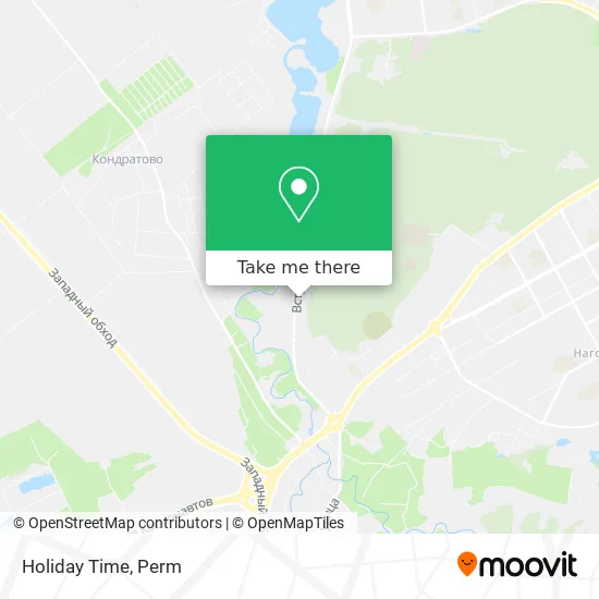 Holiday Time map