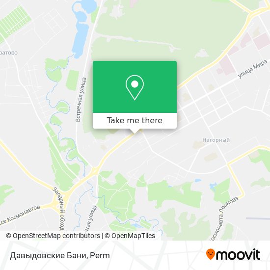 Давыдовские Бани map