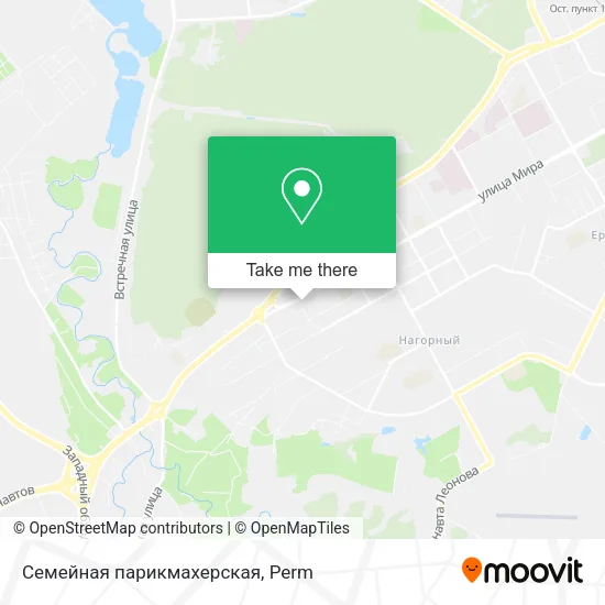Семейная парикмахерская map