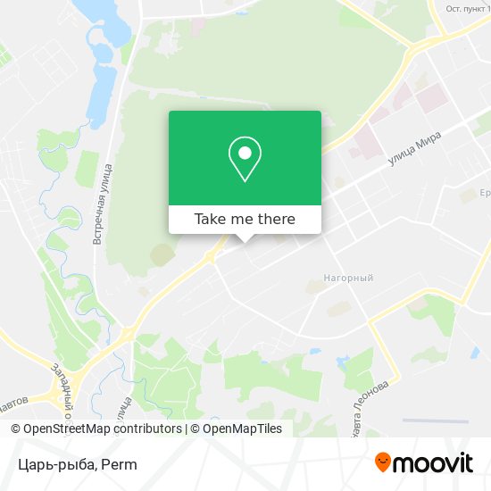 Царь-рыба map