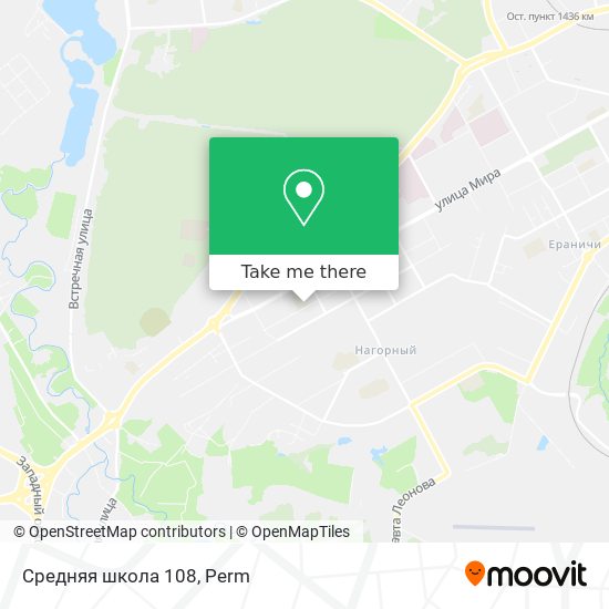 Средняя школа 108 map