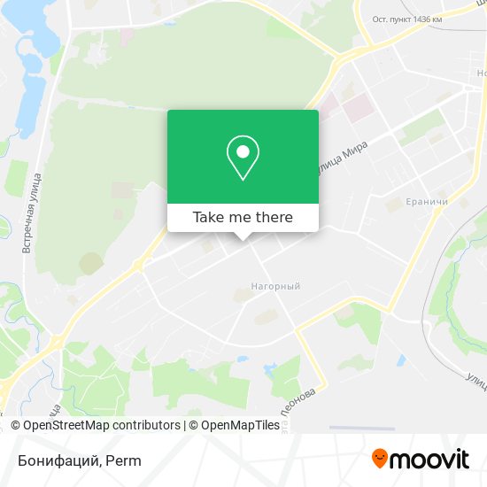 Бонифаций map