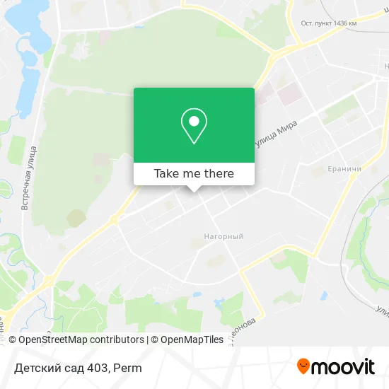 Детский сад 403 map