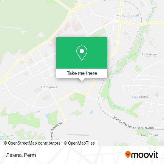 Лампа map