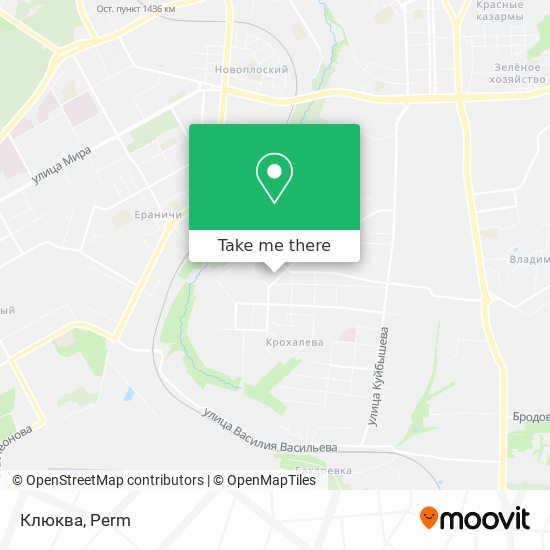 Клюква map