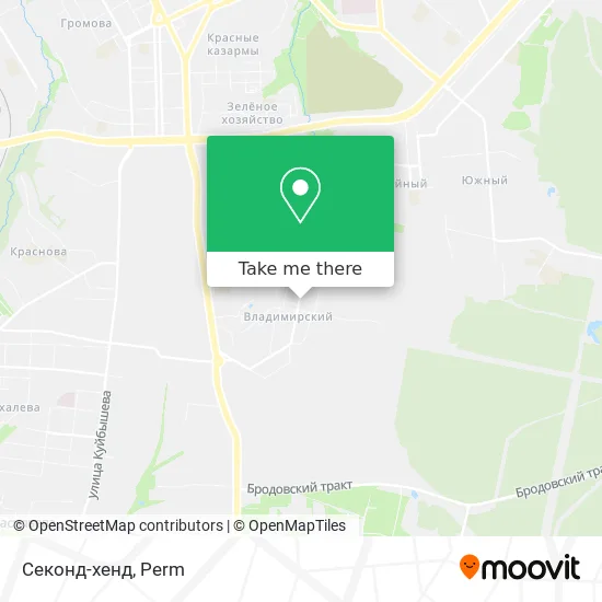 Секонд-хенд map