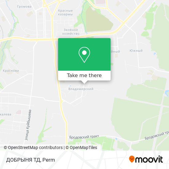 ДОБРЫНЯ ТД map