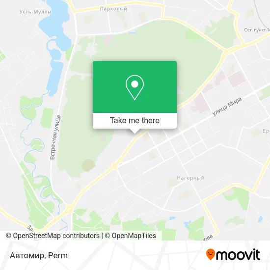 Автомир map