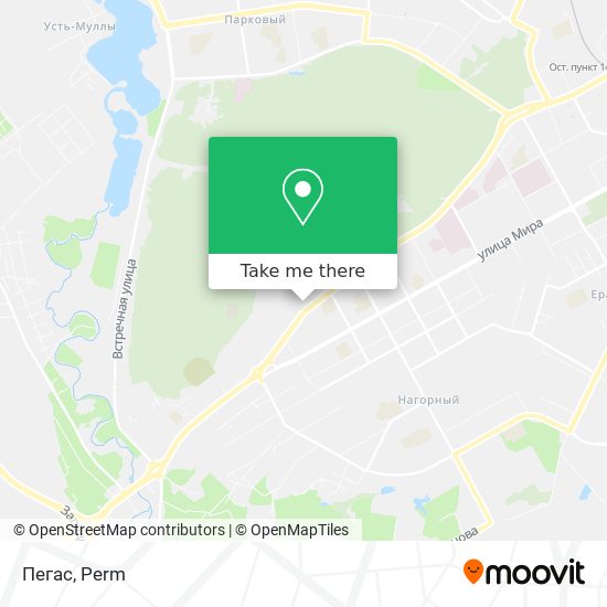 Пегас map