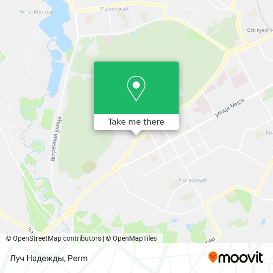 Луч Надежды map