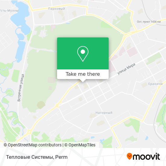 Тепловые Системы map