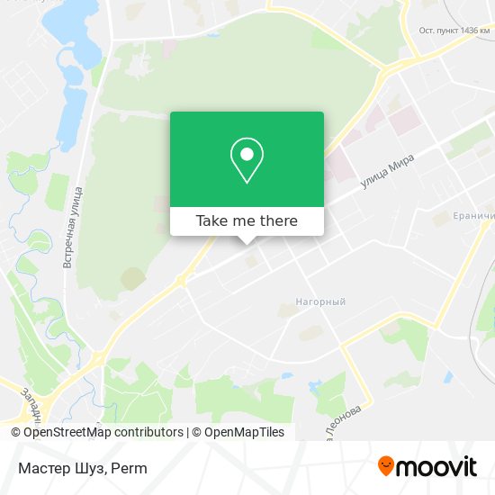 Мастер Шуз map