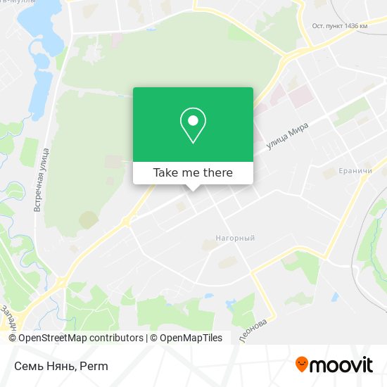 Семь Нянь map