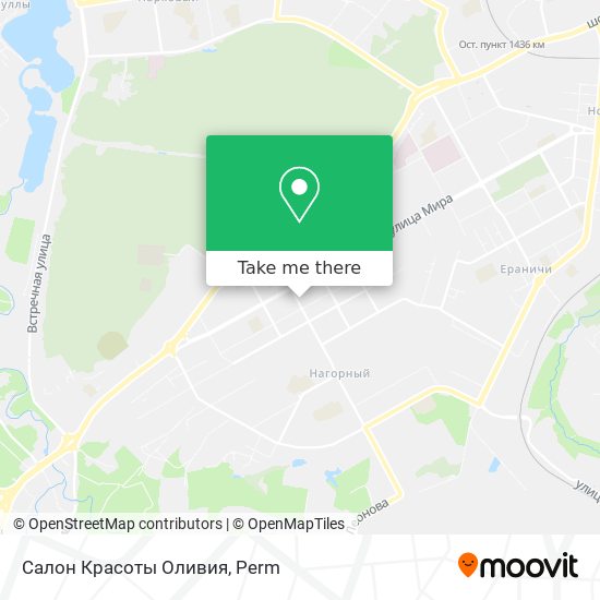 Салон Красоты Оливия map