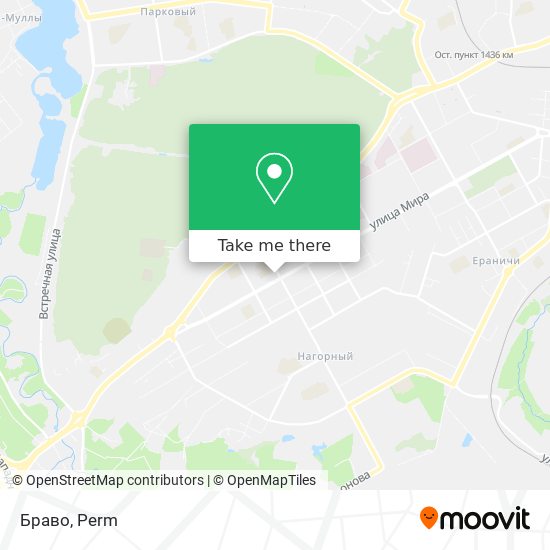 Браво map