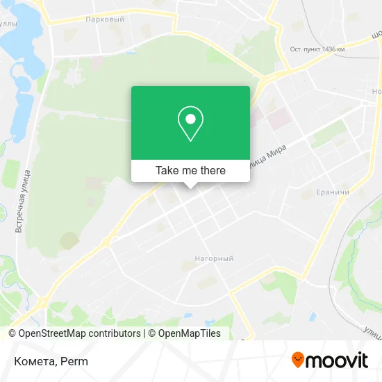Комета map