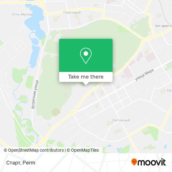 Старт map