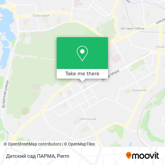 Детский сад ПАРМА map