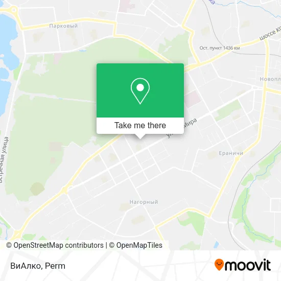 ВиАлко map