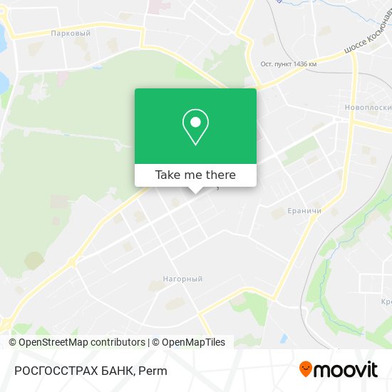 РОСГОССТРАХ БАНК map