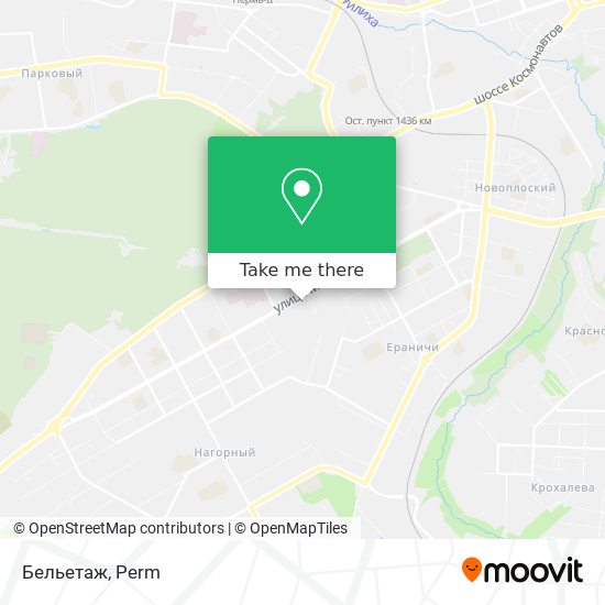 Бельетаж map