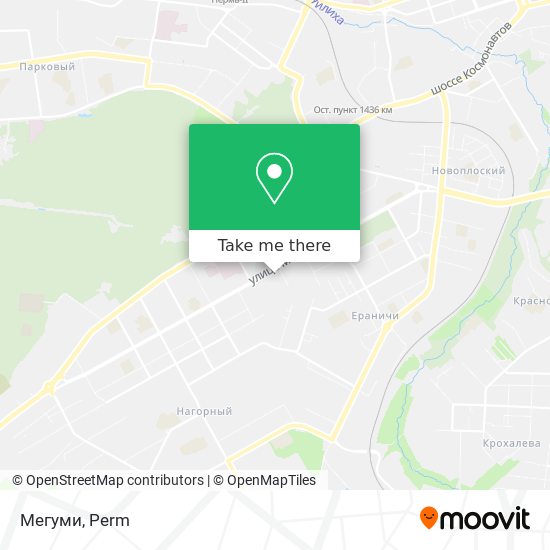 Мегуми map