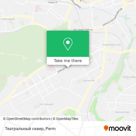 Театральный сквер map