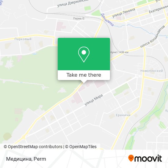 Медицина map