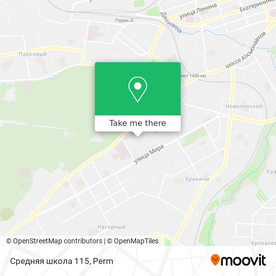 Средняя школа 115 map