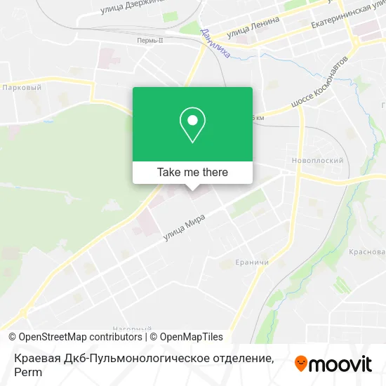 Краевая Дкб-Пульмонологическое отделение map