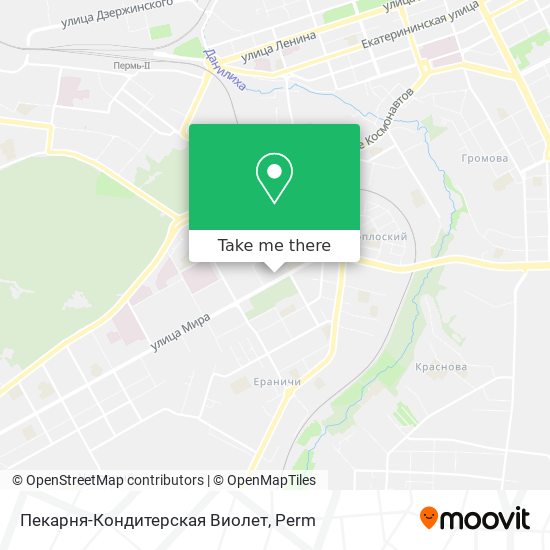 Пекарня-Кондитерская Виолет map